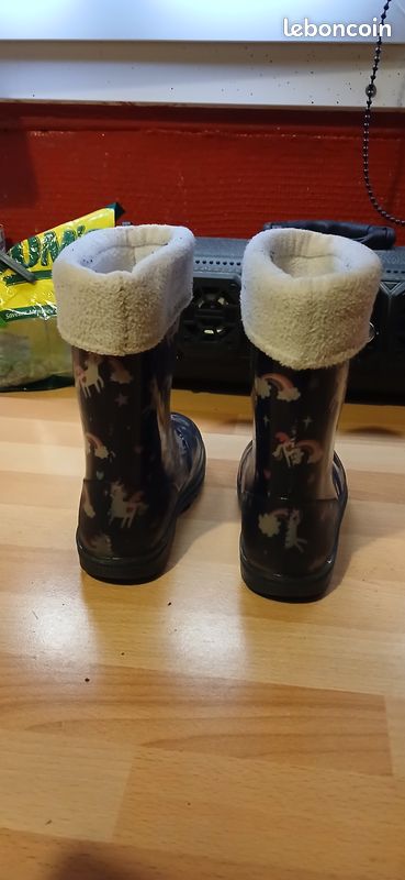 Bottes fille taille 26 (image 4)