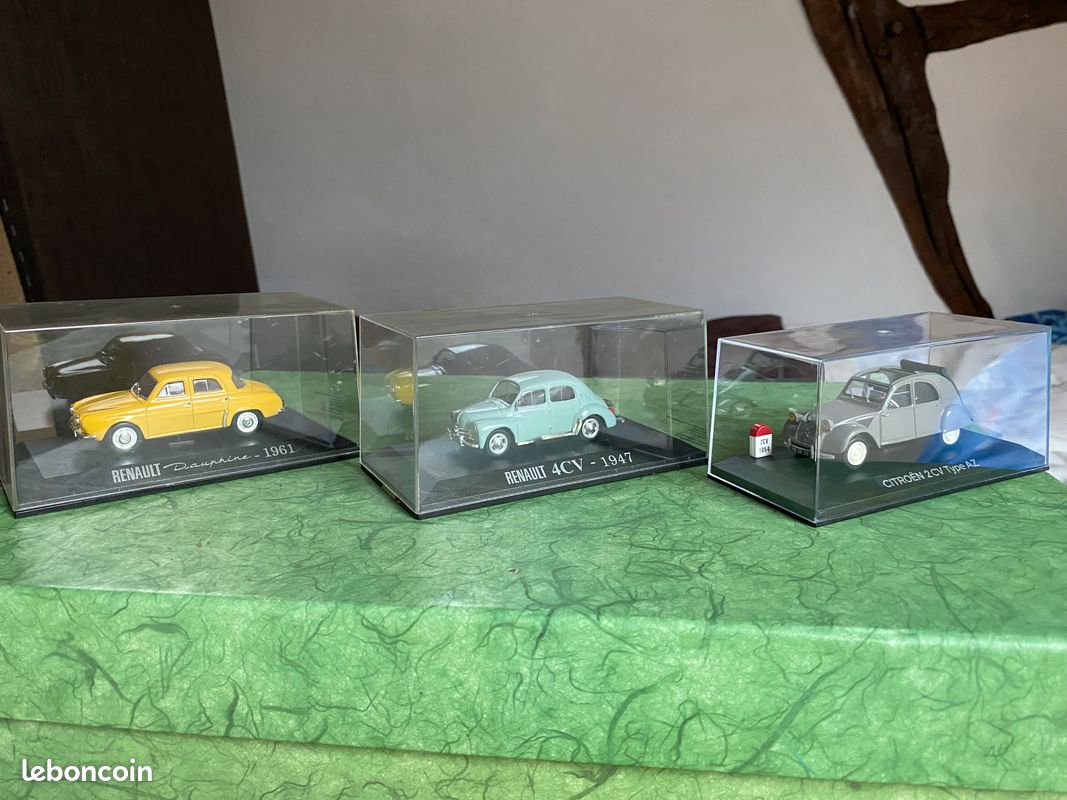 Lot de 18 voitures 1/43 (image 1)