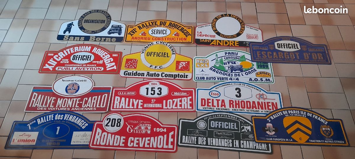 Plaque Métallique Porsche Carrera RS