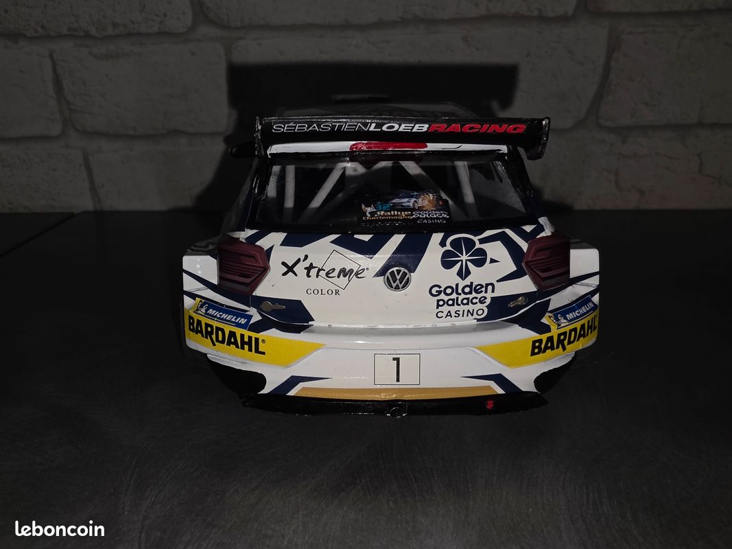 Polo R5 Loeb 1/18 Rallye Charlemagne (image 4)