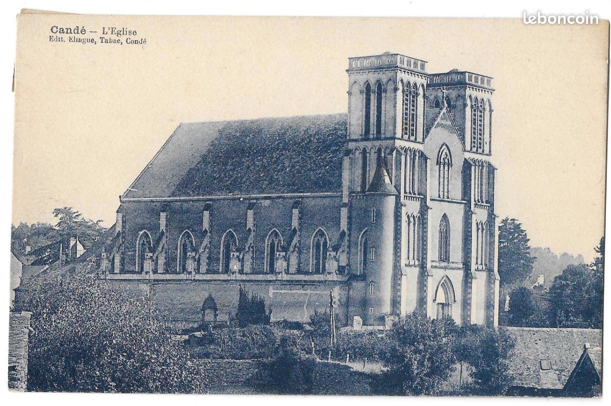 Lot de 136 cartes postales anciennes, theme : eglises, cathedrales, abbayes ... (image 10)