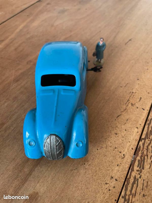 Jouet Ancien JEP – Voiture Delahaye Tôle – À Restaurer – Occasion