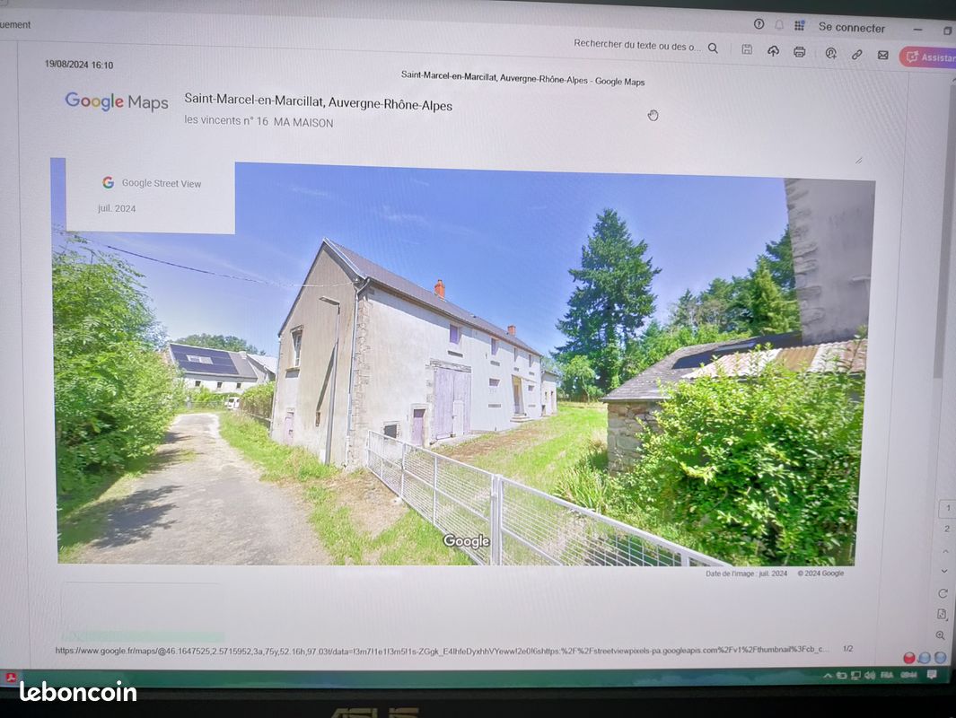 Maison 6 pièces 104 m² · à Saint-Marcel-en-Marcillat · 104 m² · 72 000 €