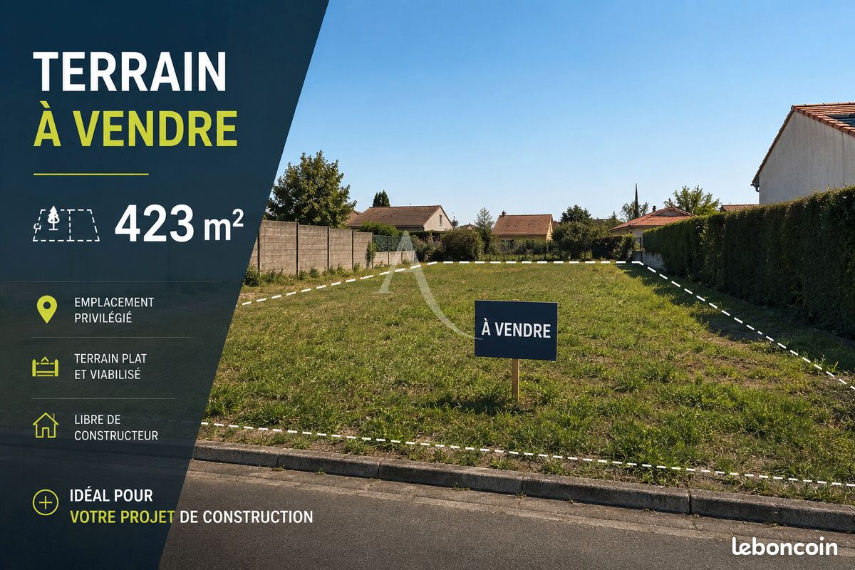 Terrain 423 m² · à Noisy-le-Grand · 423 m² · 334 000 €