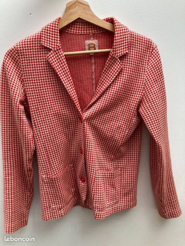 Veste pied-de-poules confort (image 1)