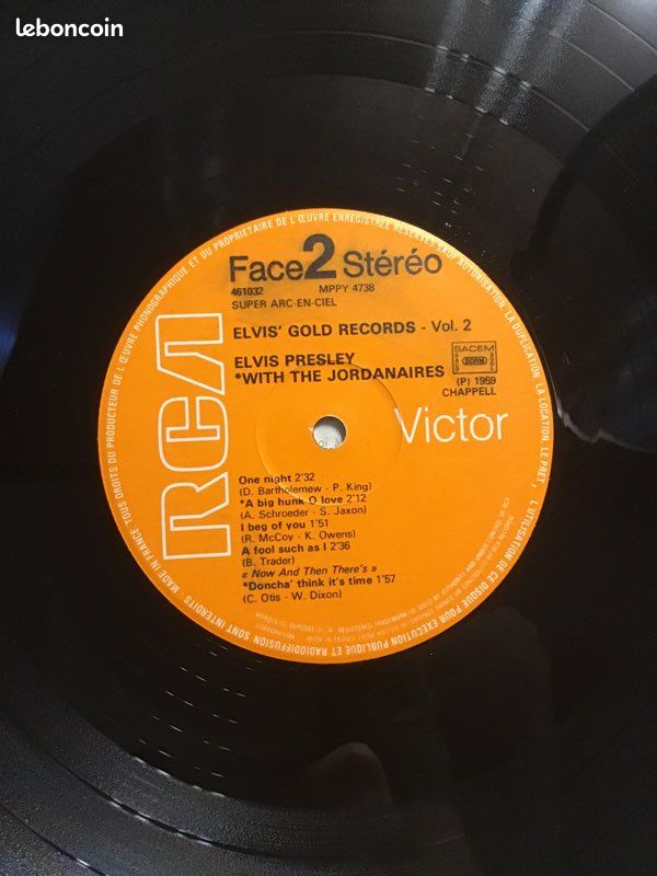 Elvis Presley vinyle 33t (image 5)