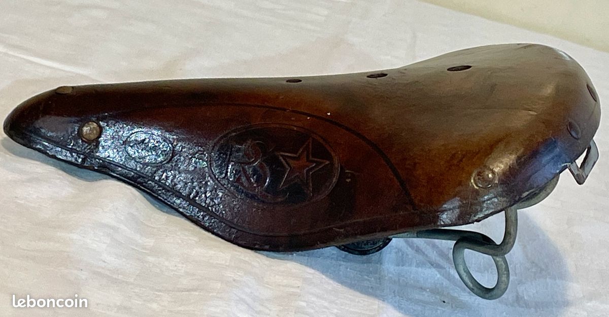 Achetez des Monte Grappa Sports Selle De Vélo Ancien Cuir - Charleston chez HBS