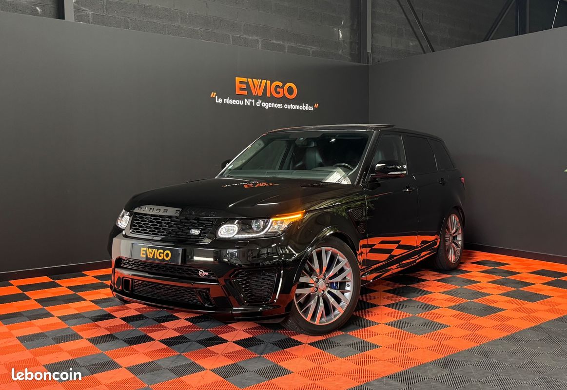 LAND ROVER RANGE ROVER SPORT V8 5.0 550 CH SVR / ORIGINE FRANCE / TOIT OUVRANT / MERIDIAN / CAMÉRA / SUIVI LAND ROVER COMPLEt (image 1)