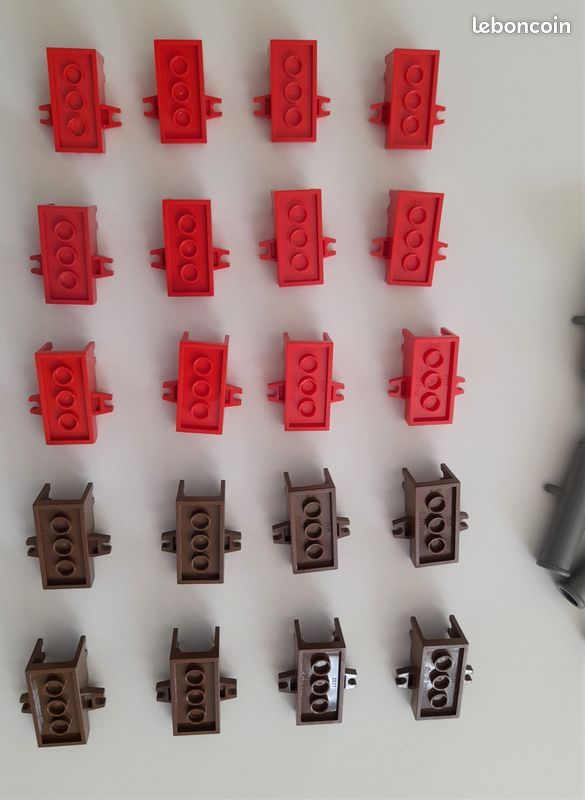 Pièces LEGO Canons x110c01 + Supports 2527 (image 6)