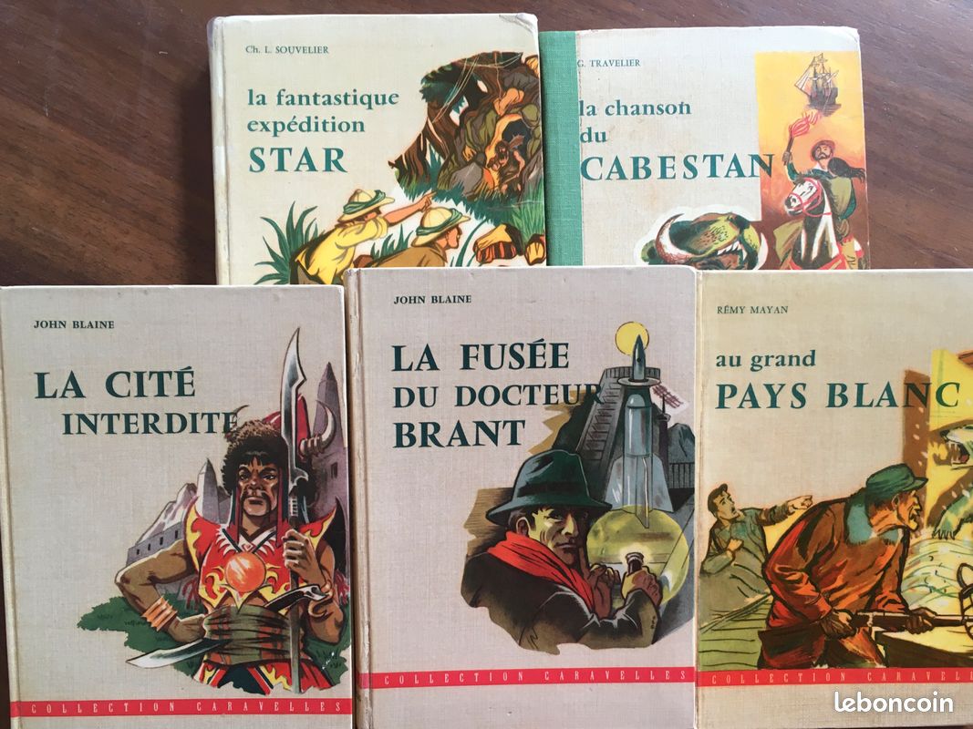 Vends 4 livres collection Caravelles 1957, à l'unité ou en lot (image 1)