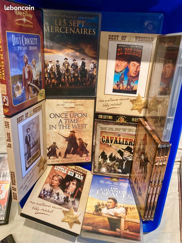 Lot de films en DVD genre western, guerre, comédie... (image 2)