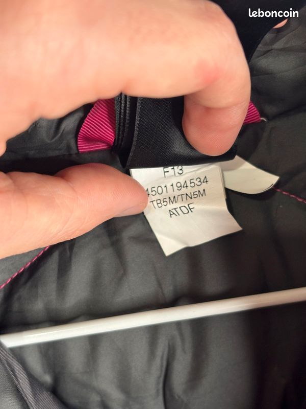 Doudoune The North Face 550 Vintage Rose Taille XS (image 4)