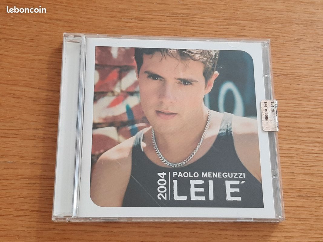 CD album "Lei è" de Paolo Meneguzzi (image 1)