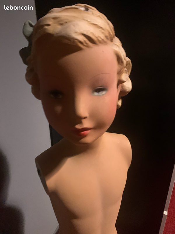 Portraits - BEBE ENFANT CHIEN Carte publicitaire Années 1950
