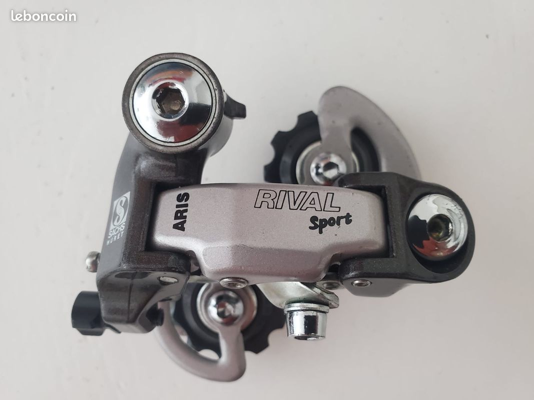 Dérailleur Arrière Sachs-Huret Elysée Noir, NOS Années 90, Vélo Course