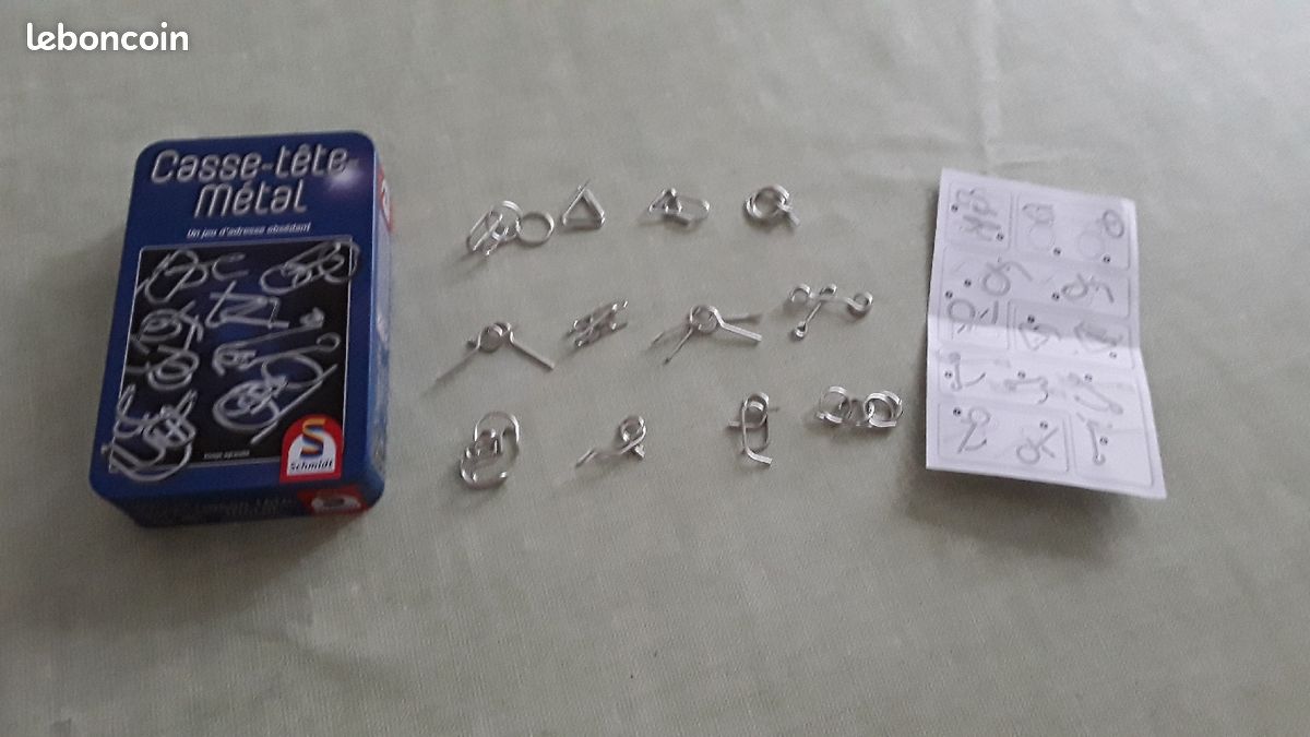 Jeu Casse tête en métal marque Schmidt Neuf (image 2)