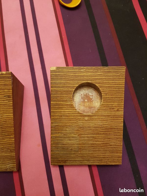 Presse Livres en Laiton + Bois (image 5)
