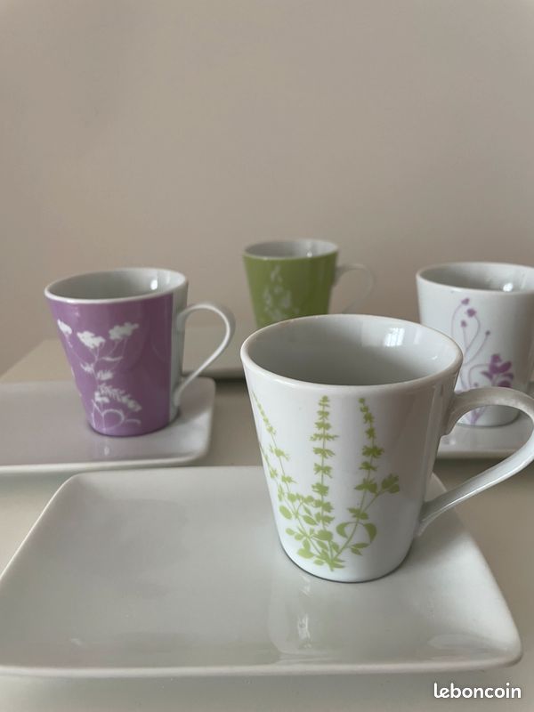 Lot de 10 tasses à café - Packung mit 10 Kaffeetassen (D'occasion) à