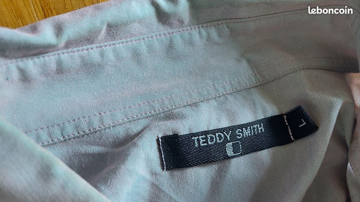 Chemise Teddy Smith Phosphorescente Taille L (image 3)