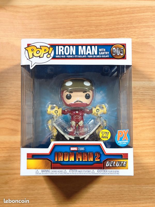Funko Pop! - Iron Man with Gantry (GITD) - Marvel (Neuf avec emballage
