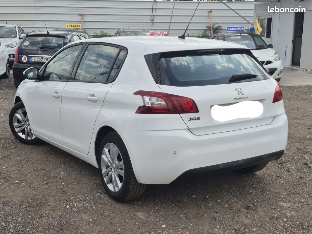 PEUGEOT 308 II 1.6 BLUEHDI 100CH S&S GPS Jantes clim super etat (image 3)