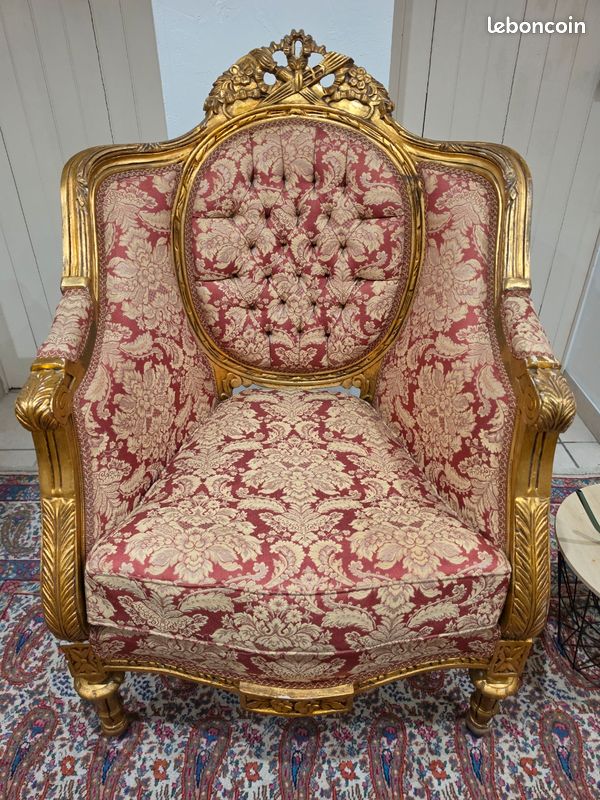 2 Fauteuil Baroque (image 2)