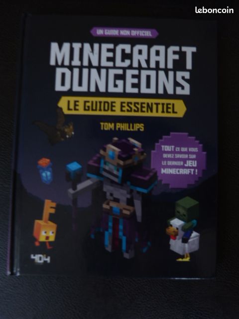 Minecraft dungeons le livre essentiel et divers (image 1)