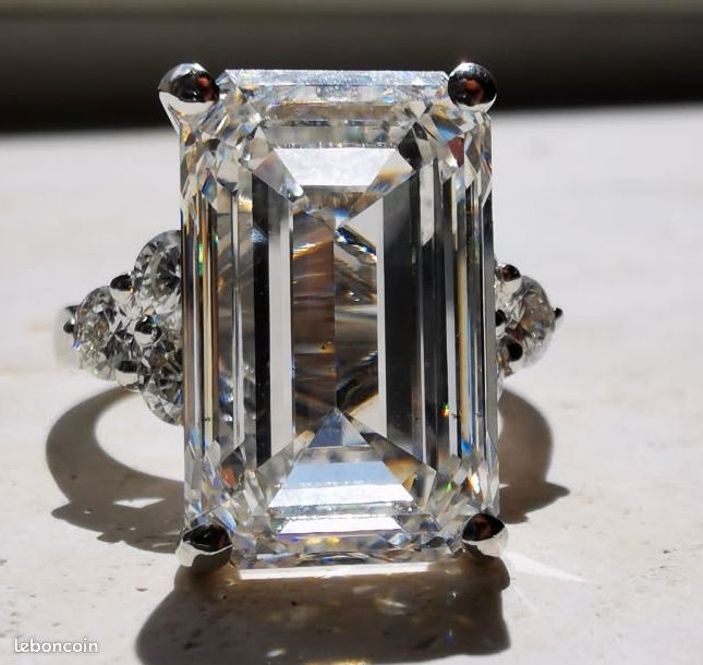 Bague Or 18 Carats Avec Diamants 2,10 Ct - Modèle Serpent, Taille 48, 5,67g, Occasion