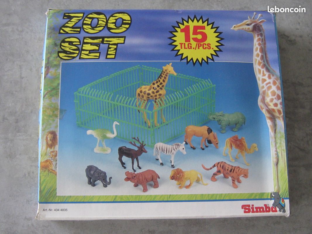 Jouet : animaux du zoo (15 pièces) (image 2)