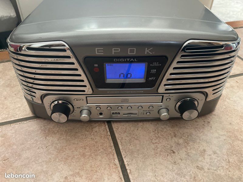 GAILLARD : RADIO PO/GO/FM, Platine Vinyl, fonctionnel, bloc enceintes séparé EUR 375,00 - FR