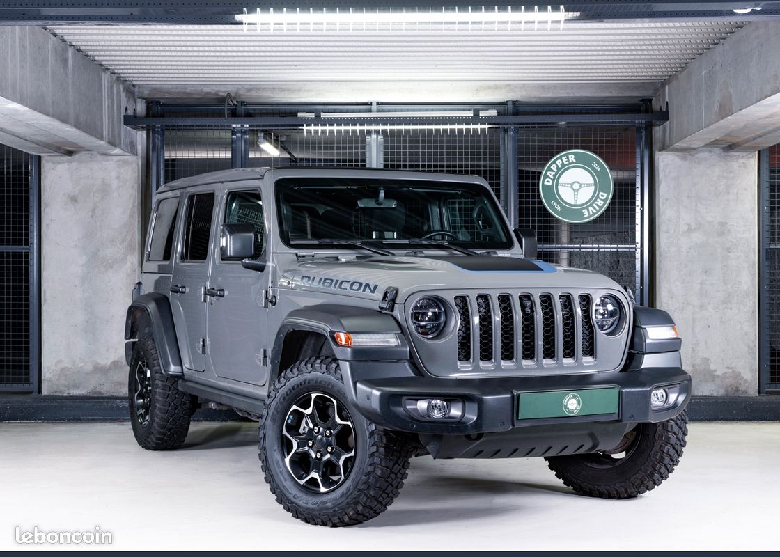 JEEP Wrangler - JL Unlimited -RUBICON - 4XE Hybride - 2ème main - Origine France - PHEV (image 1)
