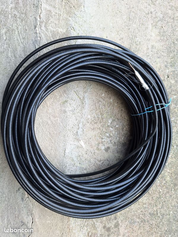 Câble D'antenne Coaxial 3,40 M – RG 58A/U – Neuf