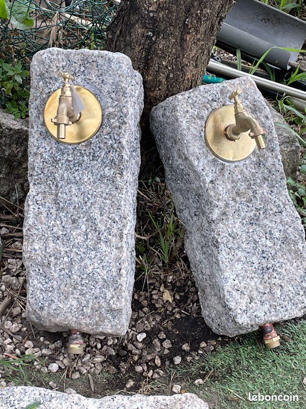 Vends robinet incrusté dans la pierre (image 1)