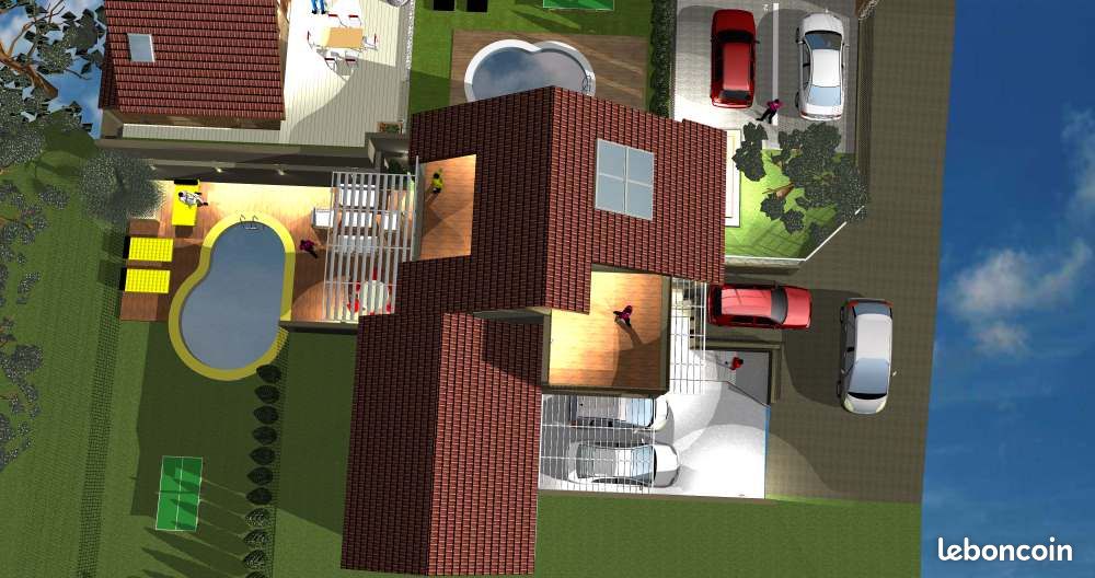 Terrain constructible avec permis de construire · à Champagne-sur-Oise · 95 000 €