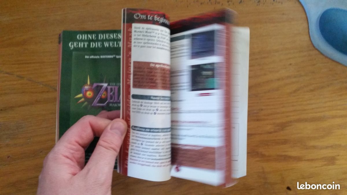 • Livret manuel d instruction notice original ZELDA Majora s Mask - Nintendo 64 N64 (image 7)
