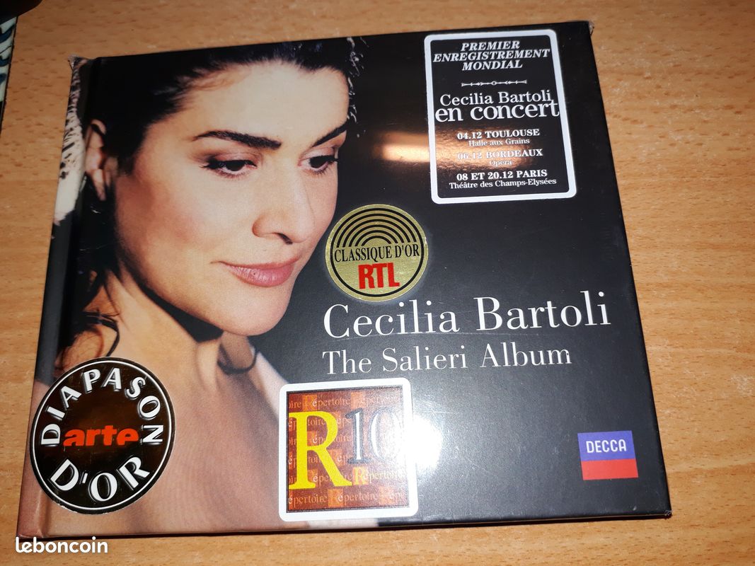Cecilia Bartoli The Salieri album NEUF SOUS BLISTER (image 1)