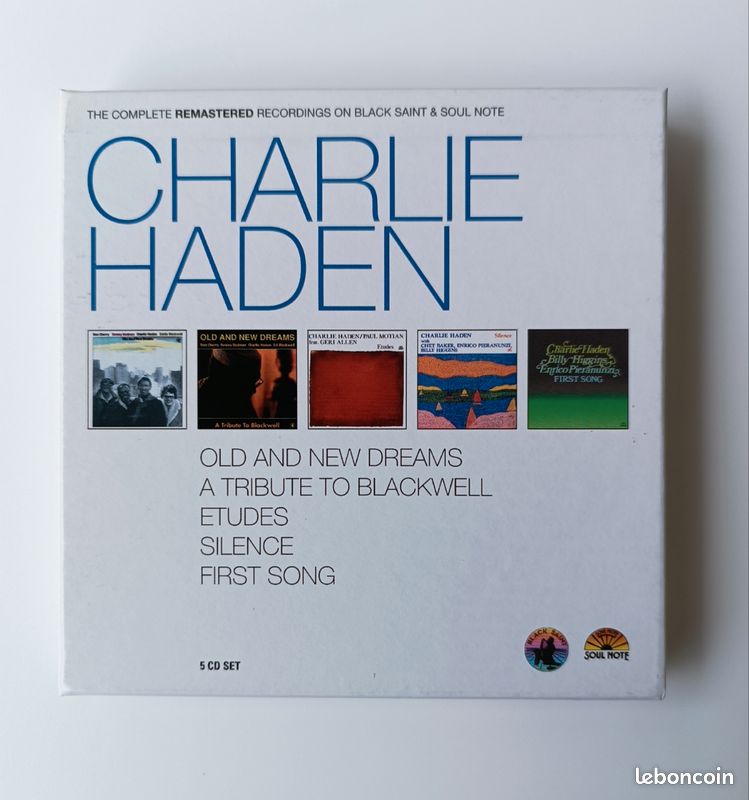 Coffret 5 CD Charlie Haden - The Complete Mastered Recordings on 
