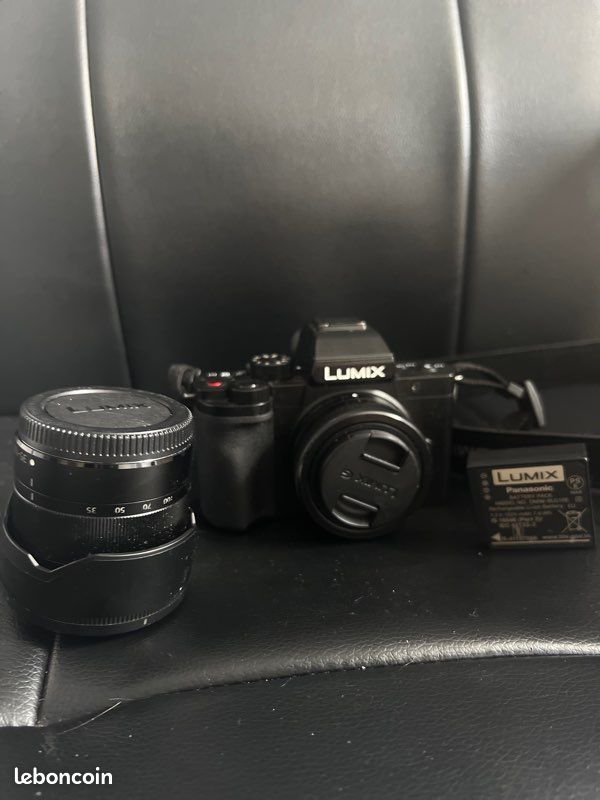 Lumix G100 + deux objectifs + 2nde batterie (image 1)