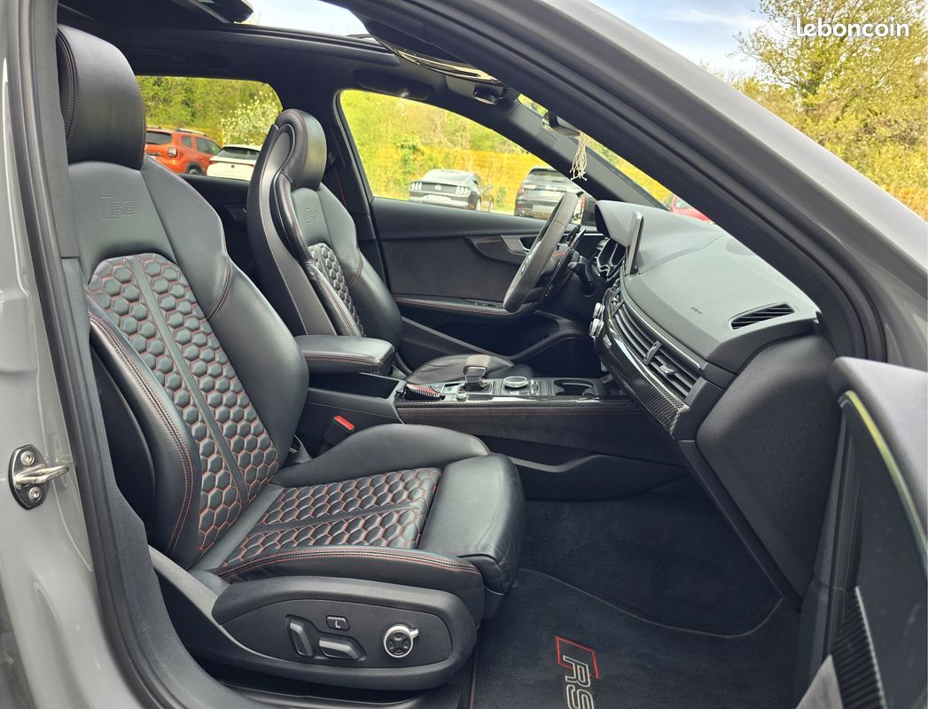 Audi rs4 avant 2.9 v6 tfsi 450ch quattro carbone/b.o/camera 360/tete haute/kit maxton/immat fr pas de malus (image 13)