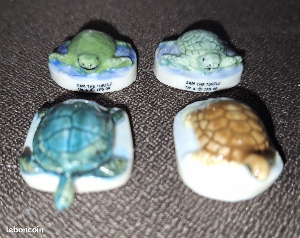 4 fèves tortues, dont 2 fèves Sam the turtle (image 2)