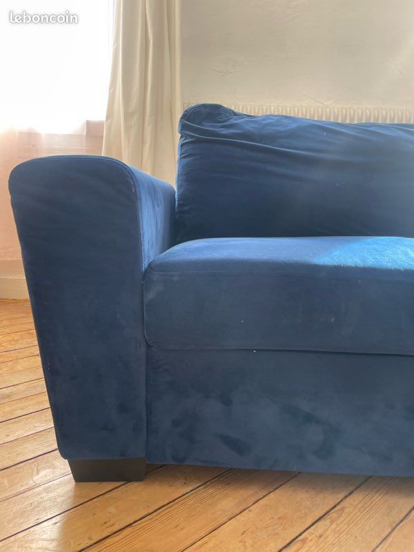 Canapé bleu (image 3)