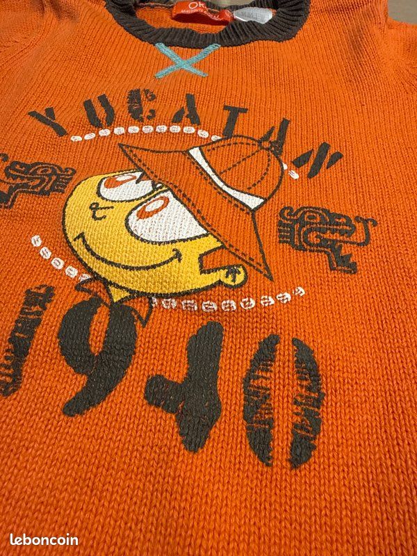 Pull coton façon tricot (image 3)