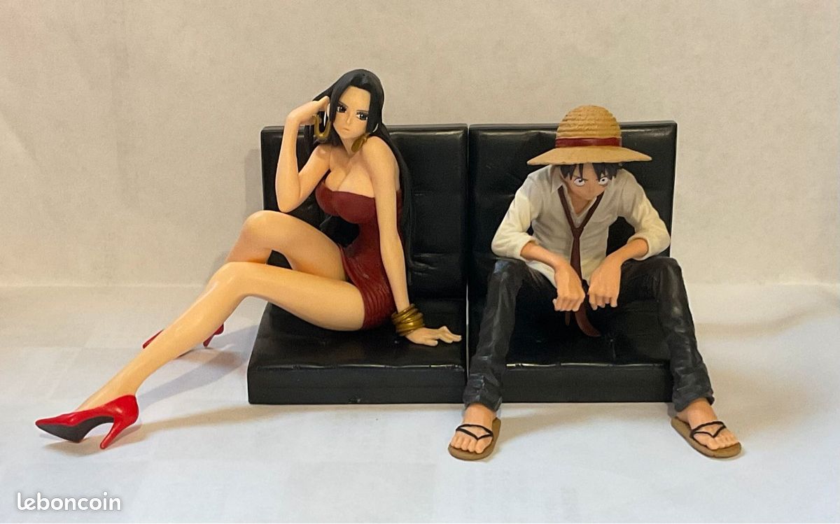 Figurine One Piece Luffy et Boa Hancock - Jeux & Jouets