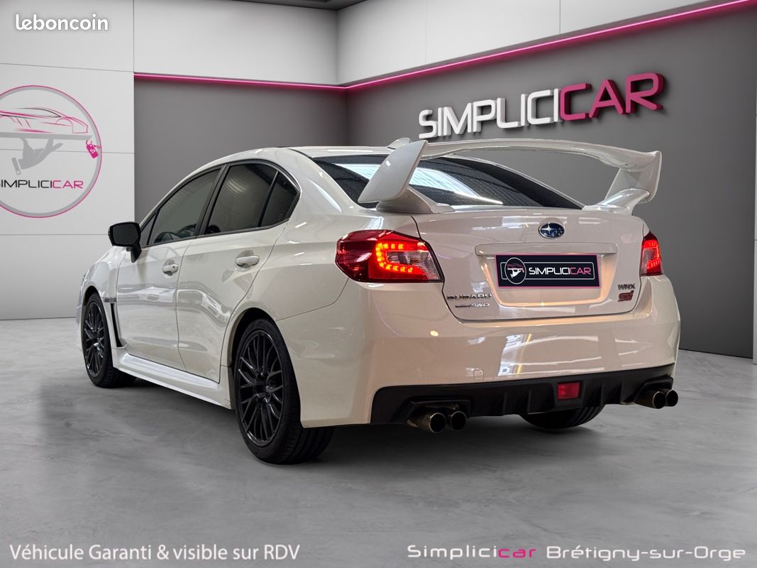 SUBARU WRX STI Boxer Essence 2.5T 300 S Club Aileron SUIVI SUBARU/ TOIT OUVRANT/ GARANTIE 12MOIS / ORIGINE FRANCE (image 6)