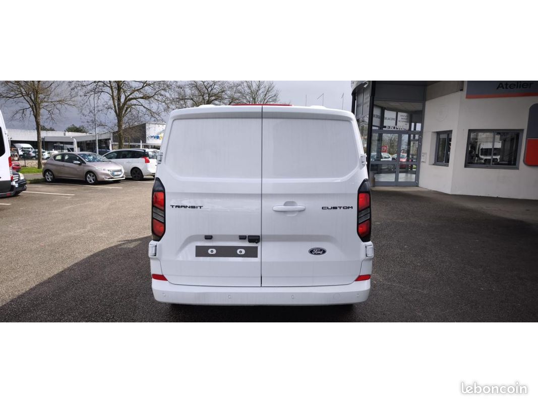 FORD TRANSIT CUSTOM 2.b0 EcoBlue - 170 - BVA S&S CABINE APPROFONDIE (image 6)