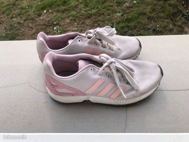 Womens Adidas Adidas Flux Pink And Silver Sneakers Womens Adidas