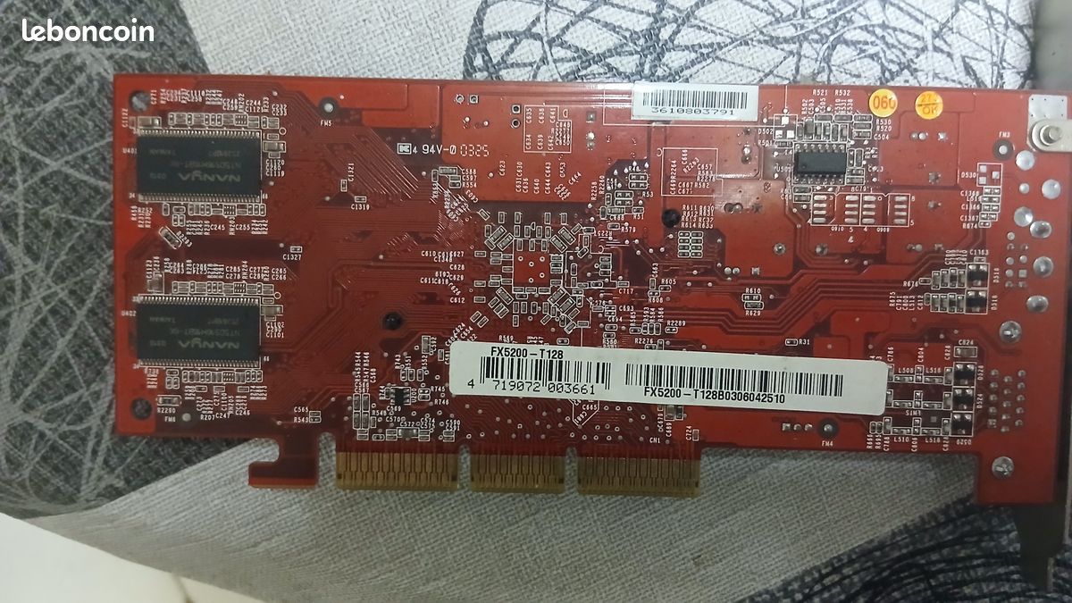 Carte graphique Nvidia GeForce FX5200 LP Reconditionné