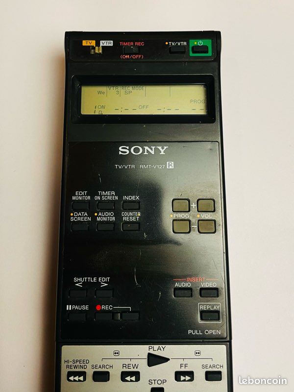 Télécommande Sony RMT-V146A TV/Magnetoscope VHS showview