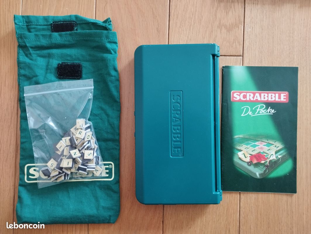 Jeu scrabble de poche magnétique - boitier rigide - COMME NEUF (image 5)