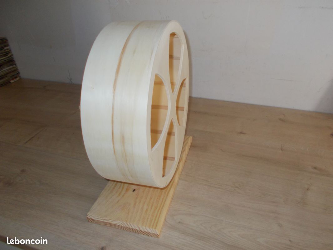 Roue en bois hamster gerbille Ø 29 cm (image 1)